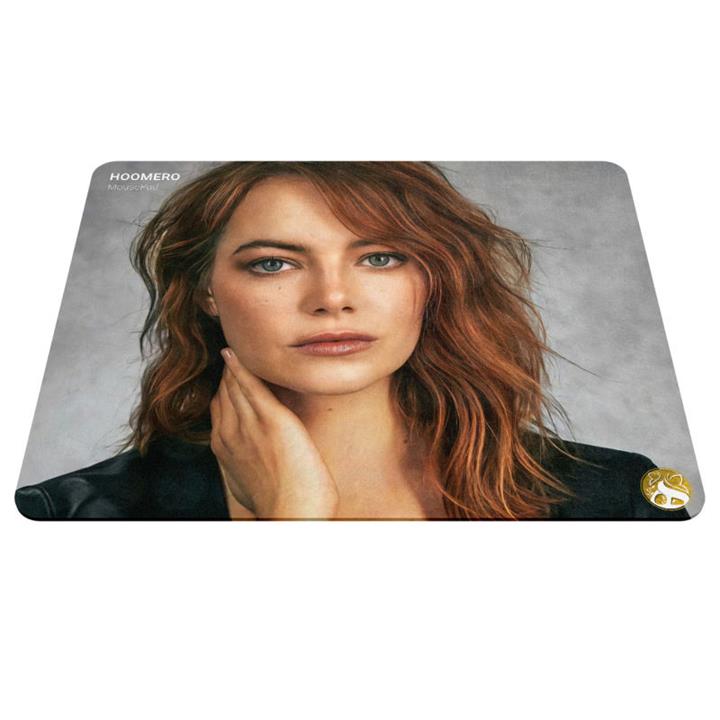 ماوس پد هومرو مدل A3251 طرح اما استون Hoomero Emma Stone A3251 Mousepad